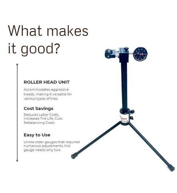 Radial Run-Out Gauge with Dial Indicator