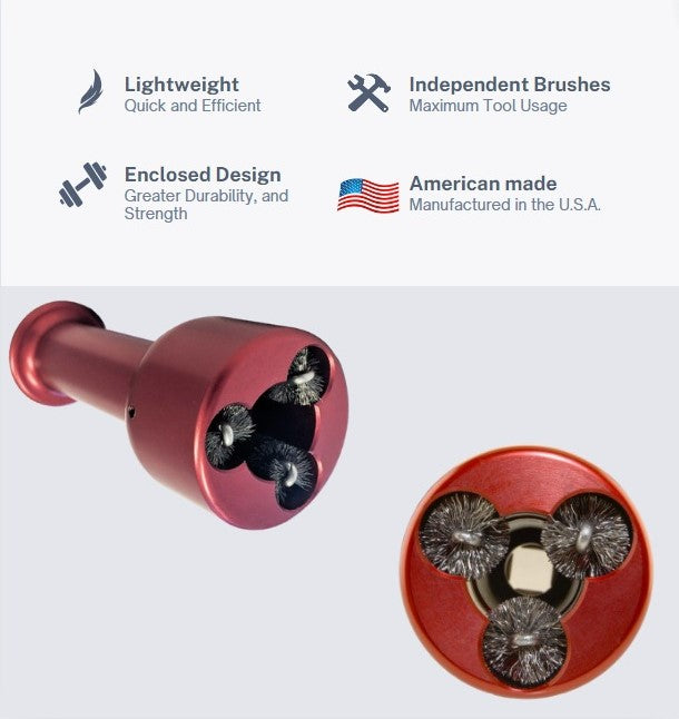 TRU-BALANCE Wheel & Hub Stud Cleaning Tool – Commercial Trucks & Buses