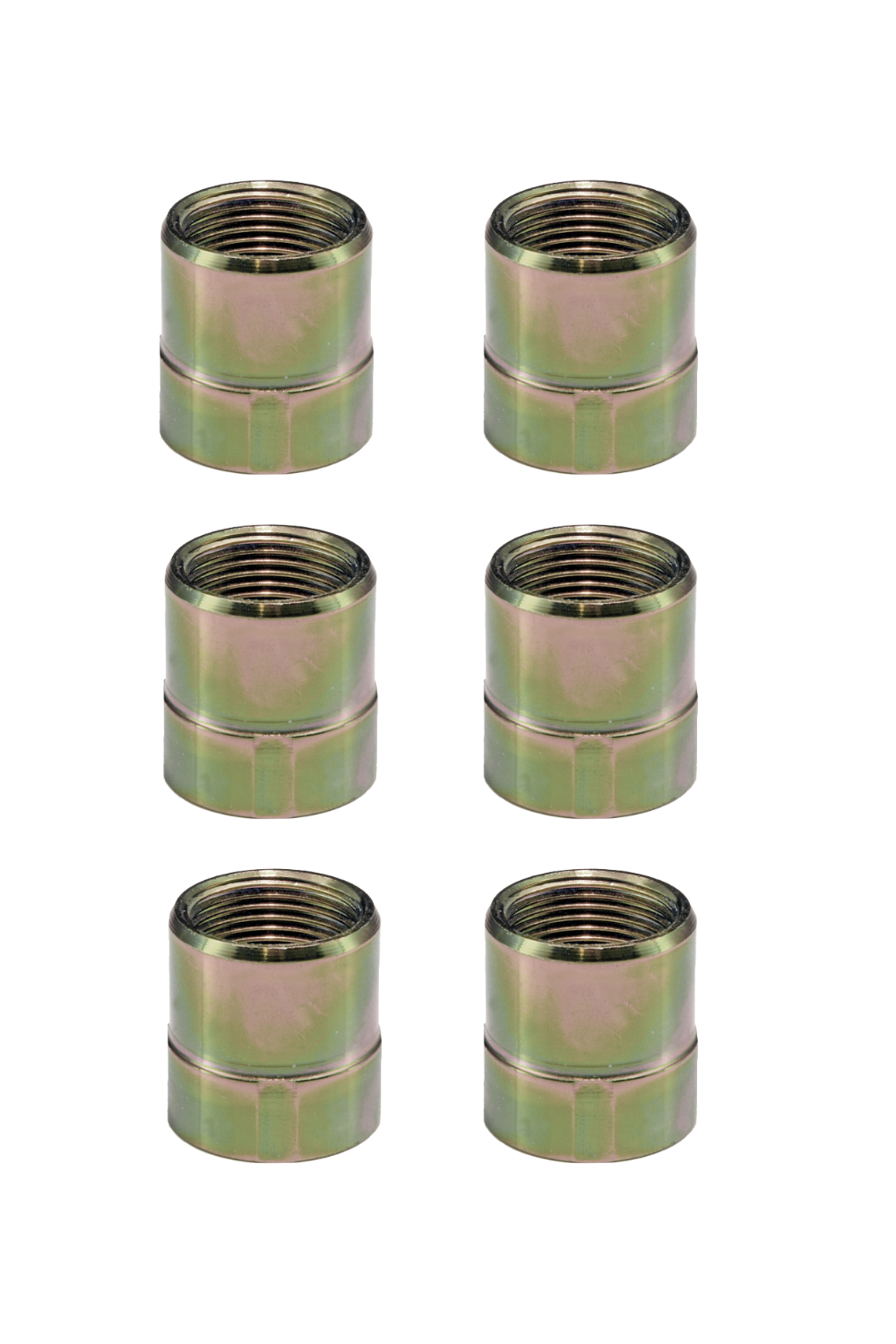 TRU-BALANCE Threaded Wheel Centering Sleeves for Steer Axles with Aluminum Wheels, Pack of 6 Notice: Must Have A Brake Drum Hole Diameter of 1.10 INCHES and Depth of 0.50 INCHES