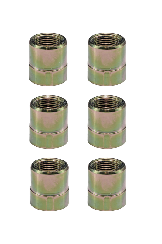 TRU-BALANCE Threaded Wheel Centering Sleeves for Steer Axles with Aluminum Wheels, Pack of 6 Notice: Must Have A Brake Drum Hole Diameter of 1.10 INCHES and Depth of 0.50 INCHES